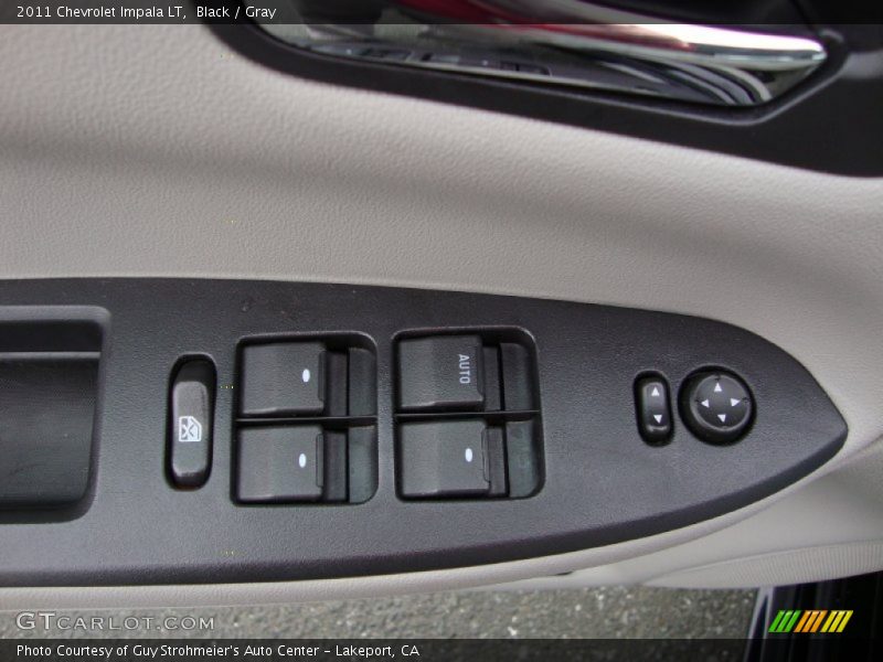 Black / Gray 2011 Chevrolet Impala LT