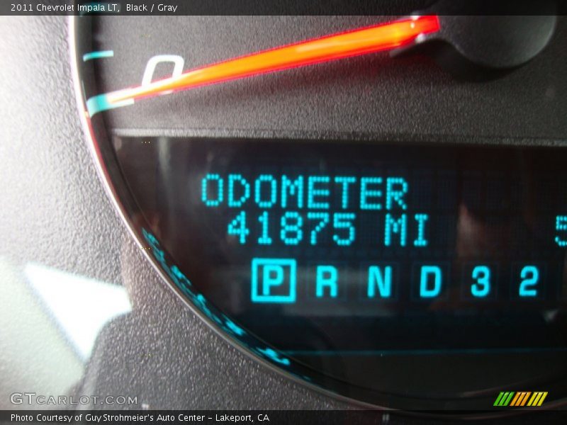 Black / Gray 2011 Chevrolet Impala LT