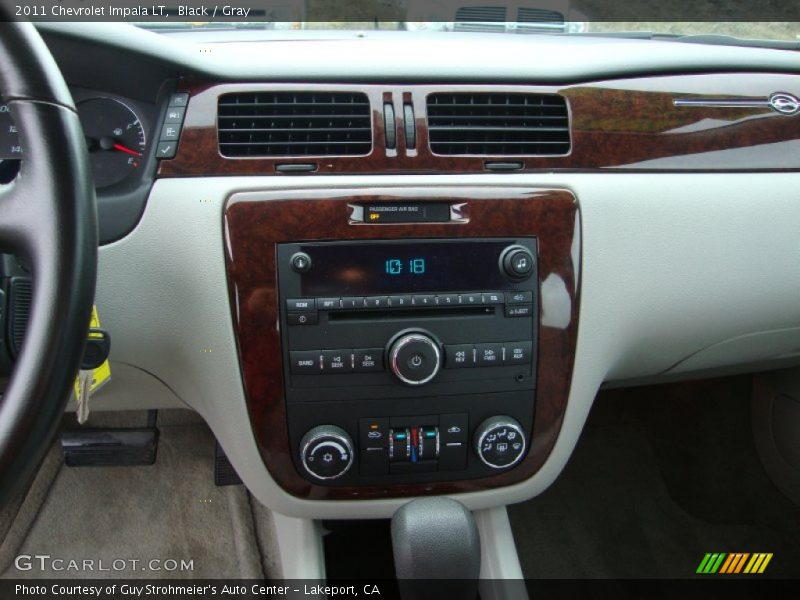 Black / Gray 2011 Chevrolet Impala LT