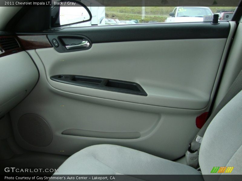 Black / Gray 2011 Chevrolet Impala LT