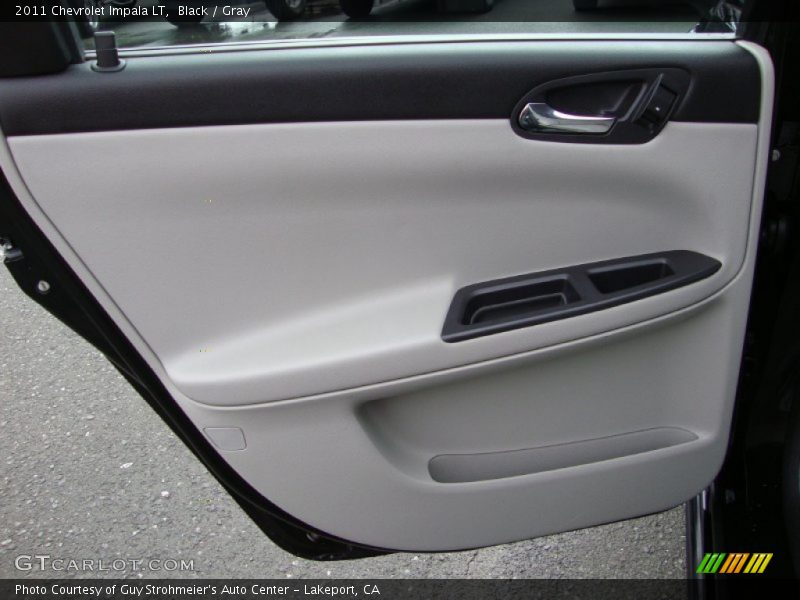 Black / Gray 2011 Chevrolet Impala LT
