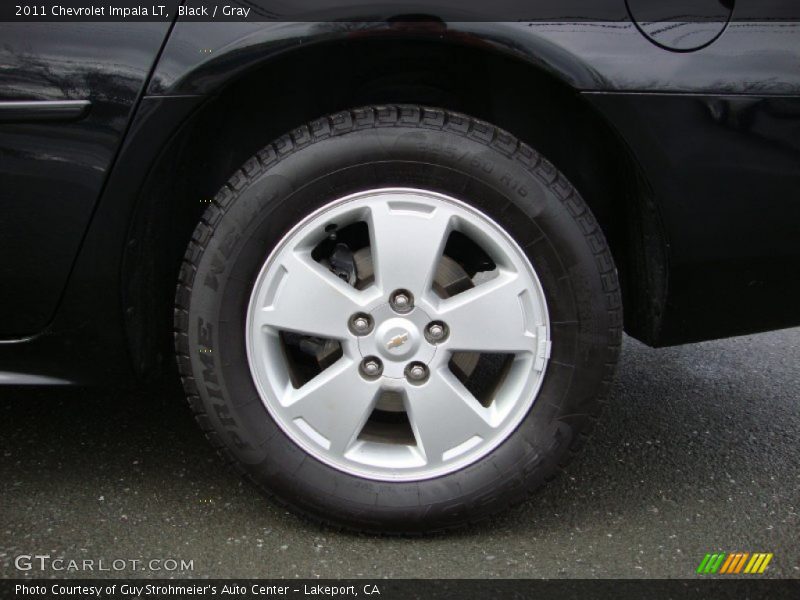 Black / Gray 2011 Chevrolet Impala LT