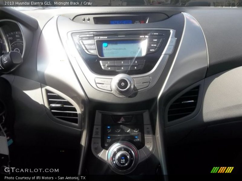 Midnight Black / Gray 2013 Hyundai Elantra GLS