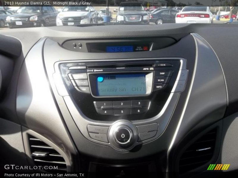 Midnight Black / Gray 2013 Hyundai Elantra GLS