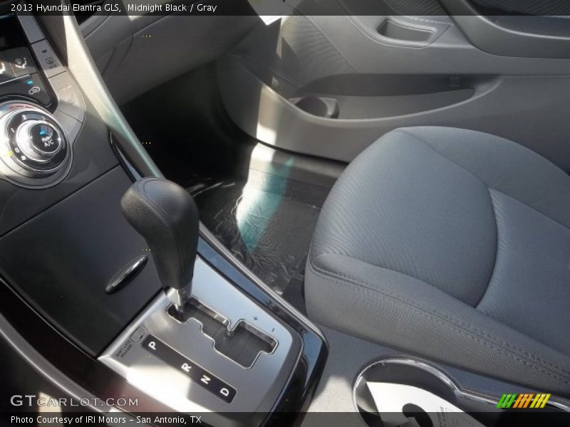 Midnight Black / Gray 2013 Hyundai Elantra GLS