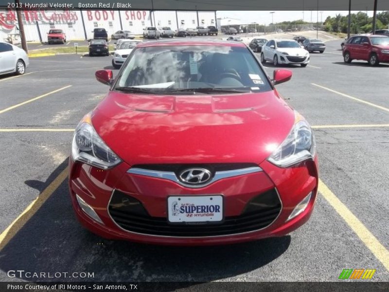 Boston Red / Black 2013 Hyundai Veloster