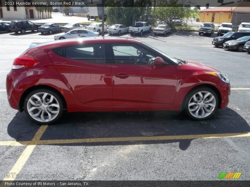 Boston Red / Black 2013 Hyundai Veloster