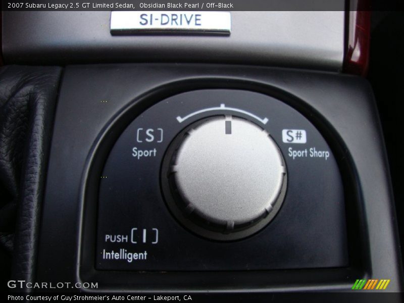 Obsidian Black Pearl / Off-Black 2007 Subaru Legacy 2.5 GT Limited Sedan
