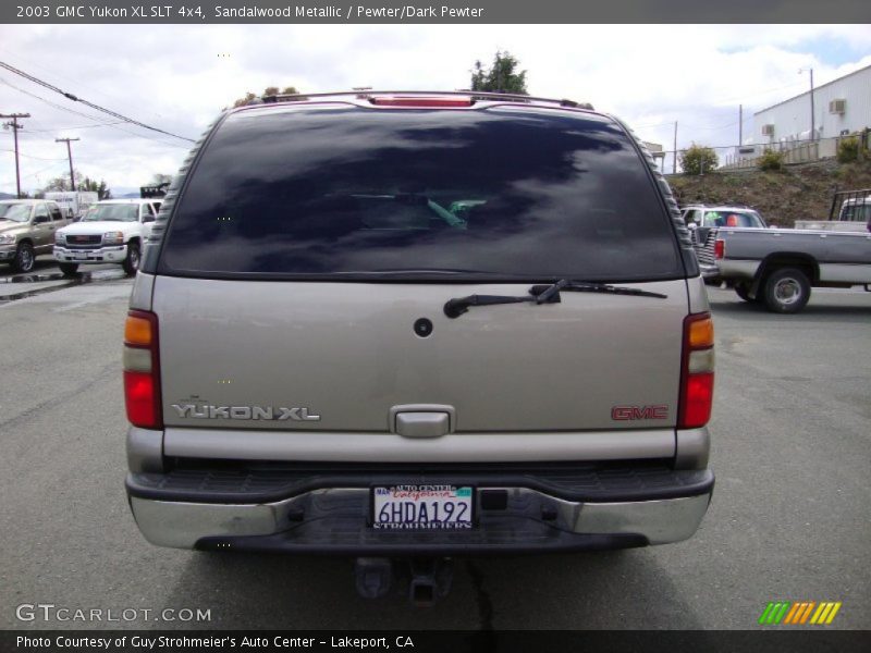 Sandalwood Metallic / Pewter/Dark Pewter 2003 GMC Yukon XL SLT 4x4