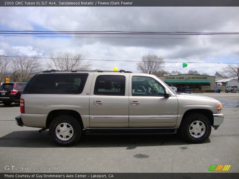 Sandalwood Metallic / Pewter/Dark Pewter 2003 GMC Yukon XL SLT 4x4