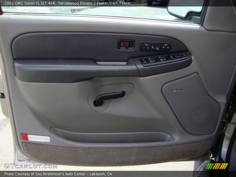 Sandalwood Metallic / Pewter/Dark Pewter 2003 GMC Yukon XL SLT 4x4
