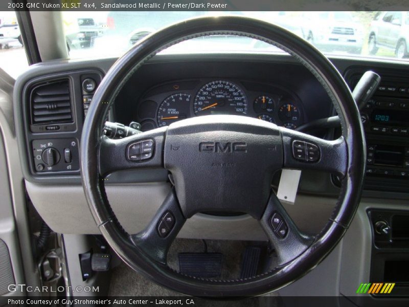 Sandalwood Metallic / Pewter/Dark Pewter 2003 GMC Yukon XL SLT 4x4