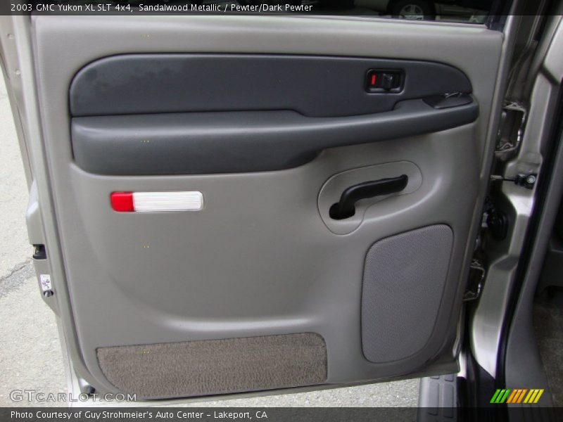Sandalwood Metallic / Pewter/Dark Pewter 2003 GMC Yukon XL SLT 4x4