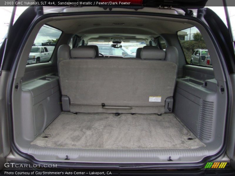 Sandalwood Metallic / Pewter/Dark Pewter 2003 GMC Yukon XL SLT 4x4