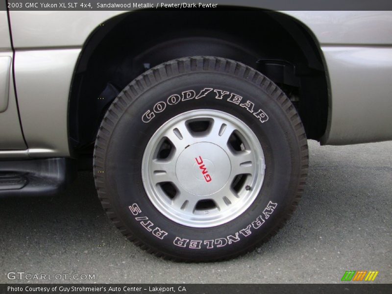 Sandalwood Metallic / Pewter/Dark Pewter 2003 GMC Yukon XL SLT 4x4