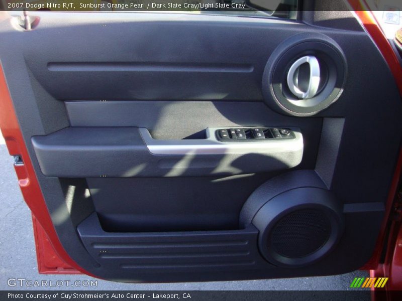 Sunburst Orange Pearl / Dark Slate Gray/Light Slate Gray 2007 Dodge Nitro R/T
