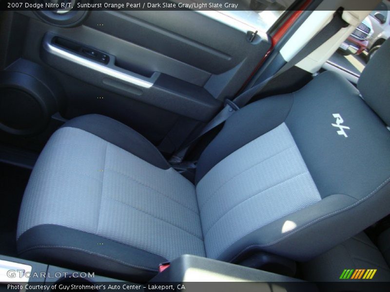 Sunburst Orange Pearl / Dark Slate Gray/Light Slate Gray 2007 Dodge Nitro R/T