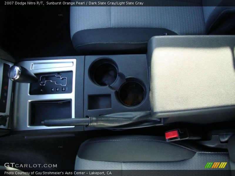 Sunburst Orange Pearl / Dark Slate Gray/Light Slate Gray 2007 Dodge Nitro R/T