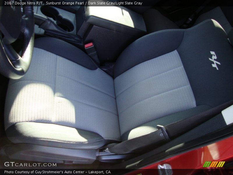 Sunburst Orange Pearl / Dark Slate Gray/Light Slate Gray 2007 Dodge Nitro R/T