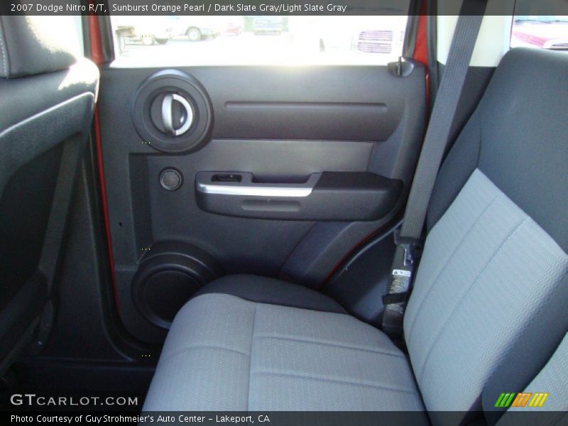 Sunburst Orange Pearl / Dark Slate Gray/Light Slate Gray 2007 Dodge Nitro R/T