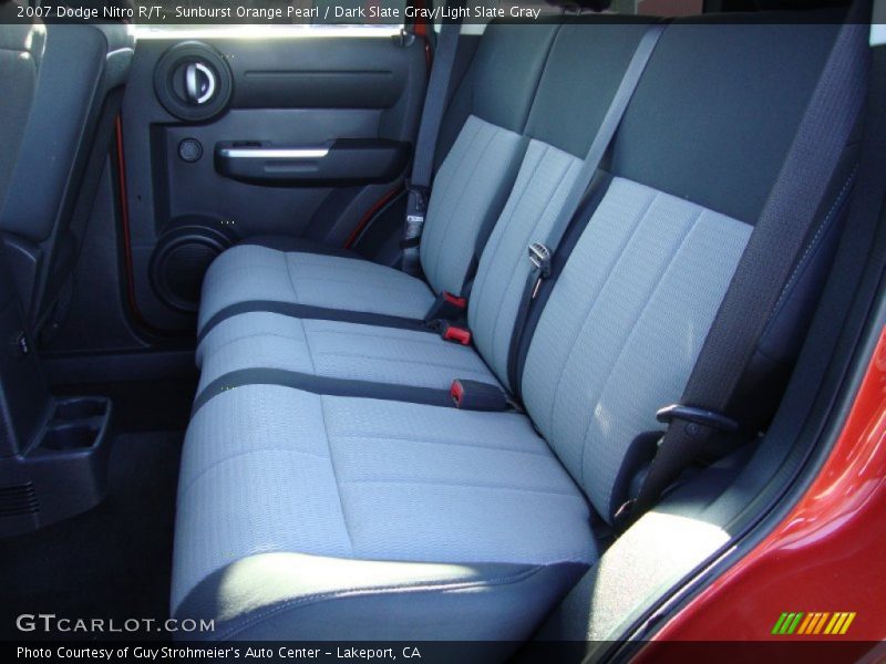Sunburst Orange Pearl / Dark Slate Gray/Light Slate Gray 2007 Dodge Nitro R/T