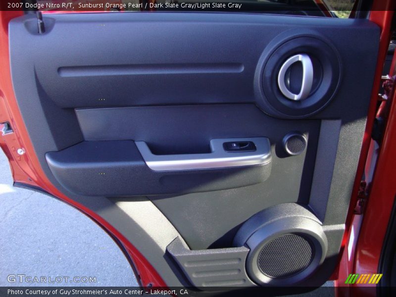Sunburst Orange Pearl / Dark Slate Gray/Light Slate Gray 2007 Dodge Nitro R/T