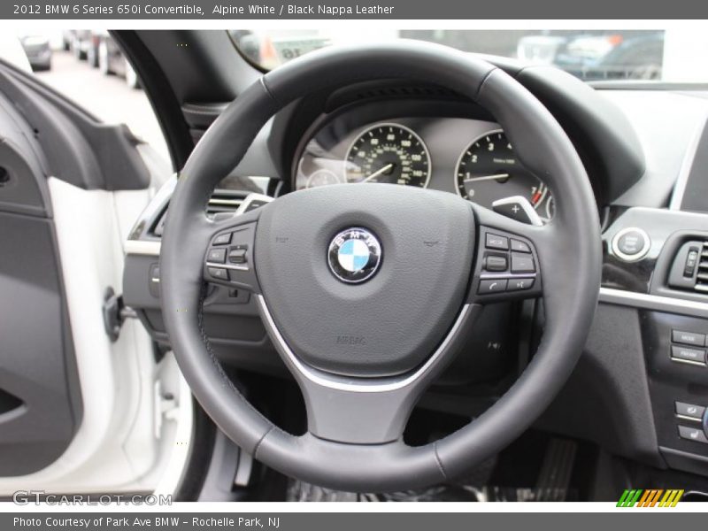  2012 6 Series 650i Convertible Steering Wheel