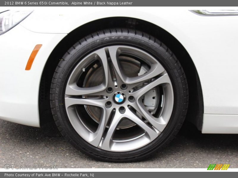  2012 6 Series 650i Convertible Wheel