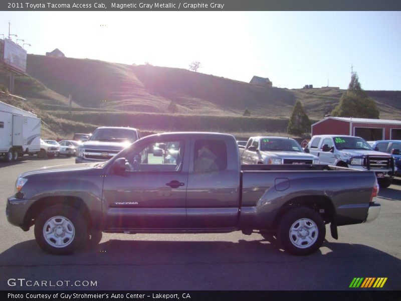 Magnetic Gray Metallic / Graphite Gray 2011 Toyota Tacoma Access Cab