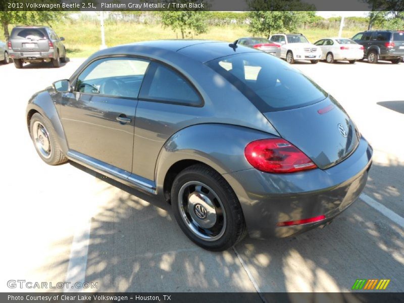 Platinum Gray Metallic / Titan Black 2012 Volkswagen Beetle 2.5L