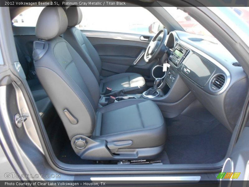 Platinum Gray Metallic / Titan Black 2012 Volkswagen Beetle 2.5L