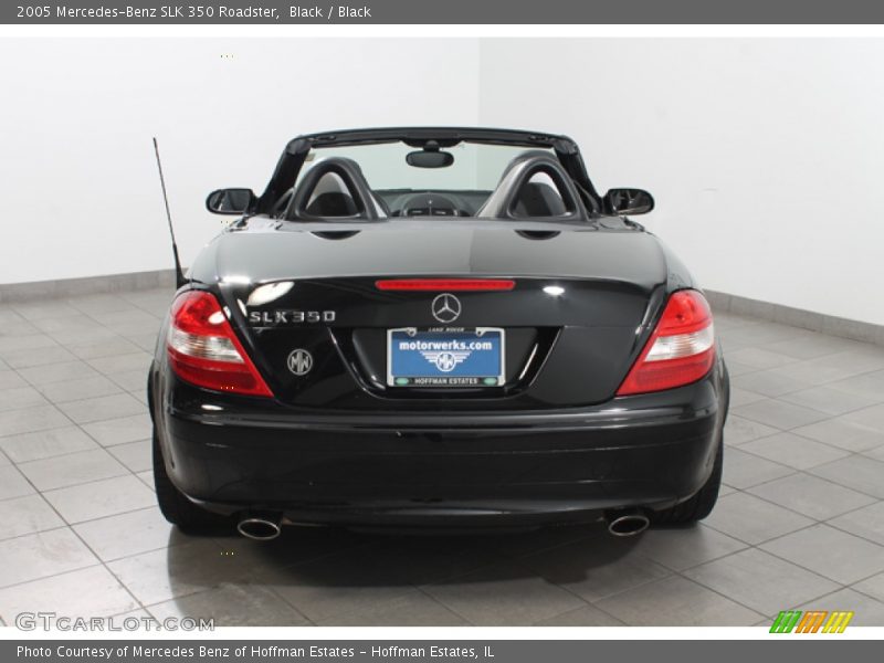 Black / Black 2005 Mercedes-Benz SLK 350 Roadster