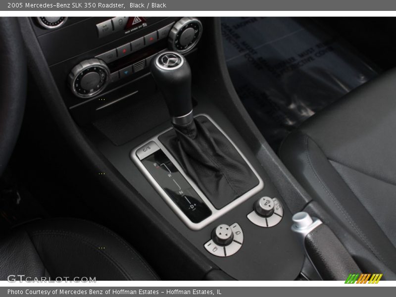 Black / Black 2005 Mercedes-Benz SLK 350 Roadster