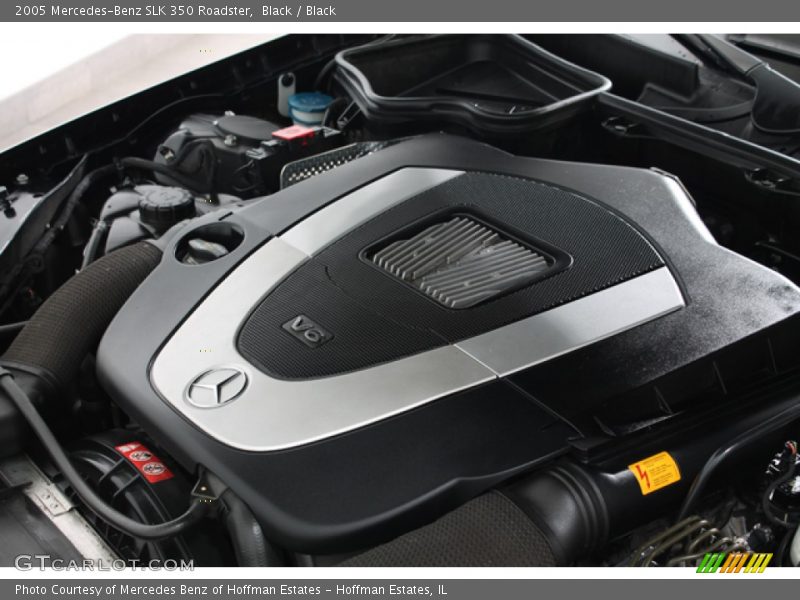 Black / Black 2005 Mercedes-Benz SLK 350 Roadster
