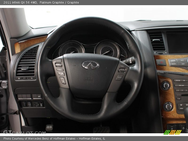 Platinum Graphite / Graphite 2011 Infiniti QX 56 4WD