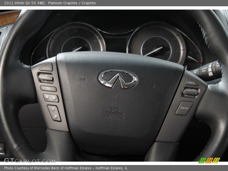 Platinum Graphite / Graphite 2011 Infiniti QX 56 4WD
