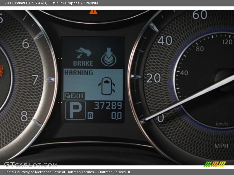 Platinum Graphite / Graphite 2011 Infiniti QX 56 4WD
