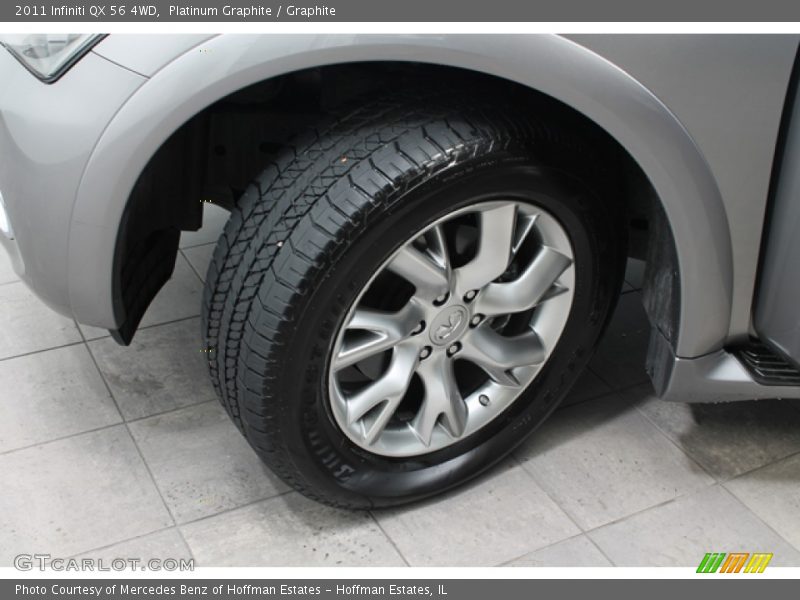 Platinum Graphite / Graphite 2011 Infiniti QX 56 4WD