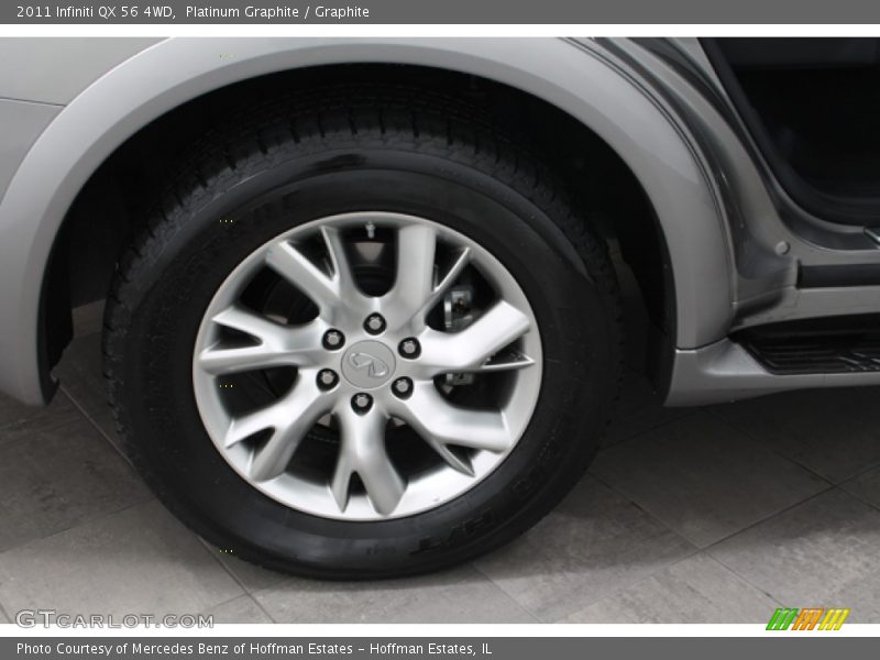 Platinum Graphite / Graphite 2011 Infiniti QX 56 4WD