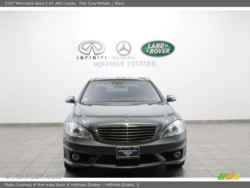 Flint Grey Metallic / Black 2007 Mercedes-Benz S 65 AMG Sedan