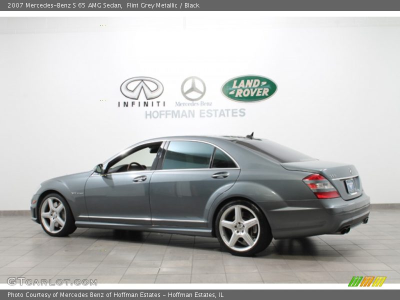 Flint Grey Metallic / Black 2007 Mercedes-Benz S 65 AMG Sedan