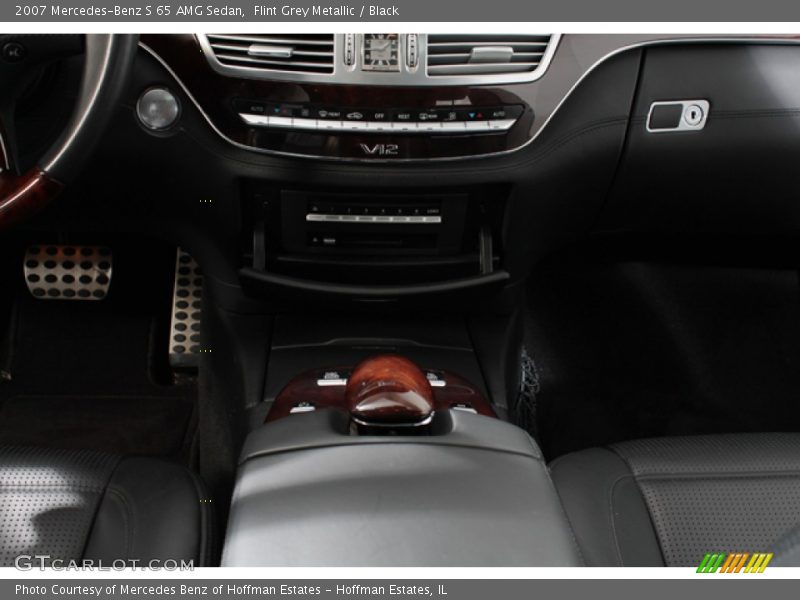 Flint Grey Metallic / Black 2007 Mercedes-Benz S 65 AMG Sedan