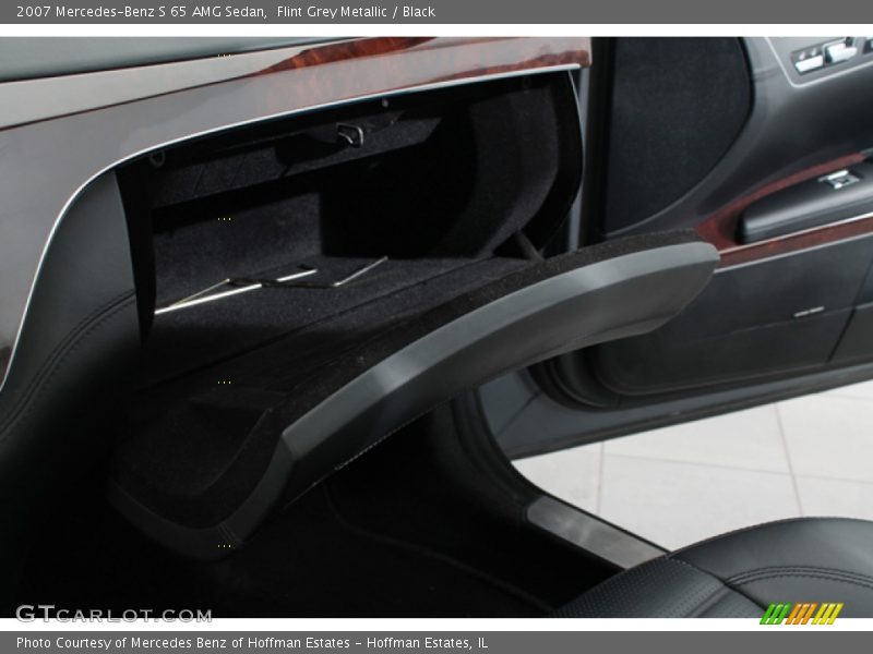 Flint Grey Metallic / Black 2007 Mercedes-Benz S 65 AMG Sedan