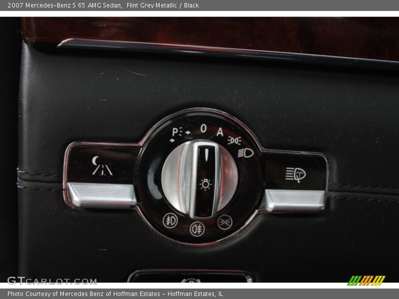 Controls of 2007 S 65 AMG Sedan