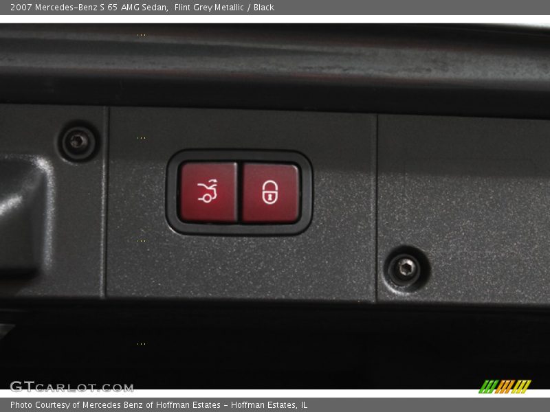 Flint Grey Metallic / Black 2007 Mercedes-Benz S 65 AMG Sedan