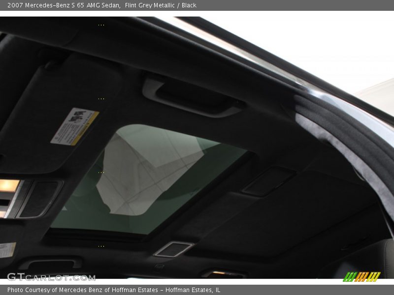 Flint Grey Metallic / Black 2007 Mercedes-Benz S 65 AMG Sedan