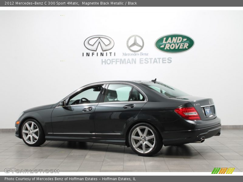 Magnetite Black Metallic / Black 2012 Mercedes-Benz C 300 Sport 4Matic
