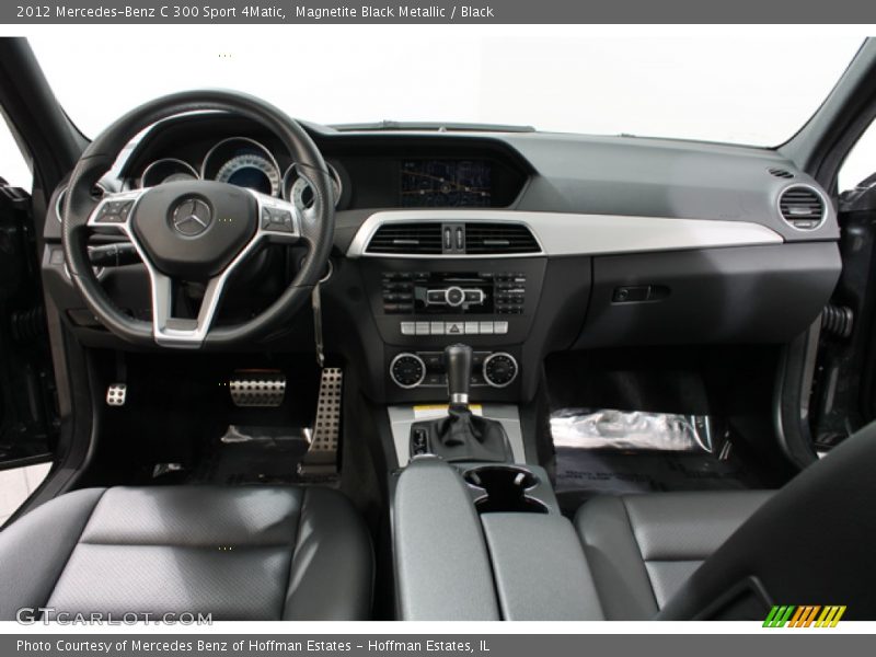 Magnetite Black Metallic / Black 2012 Mercedes-Benz C 300 Sport 4Matic