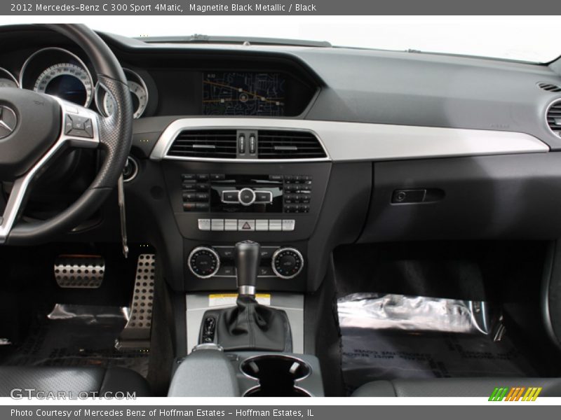 Magnetite Black Metallic / Black 2012 Mercedes-Benz C 300 Sport 4Matic