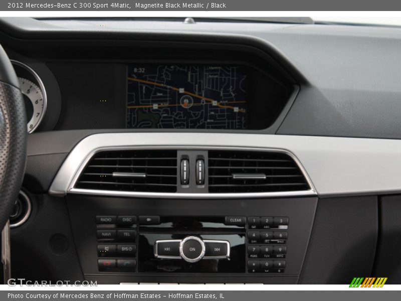Magnetite Black Metallic / Black 2012 Mercedes-Benz C 300 Sport 4Matic